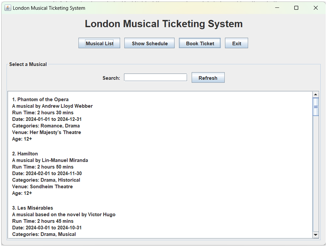 Ticket Screenshot